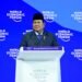 Presiden Prabowo Subianto dalam pidatonya pada World Economic Forum (WEF) Annual Meeting 2026 di Davos, Swiss, Kamis (22/01/2026) / Setneg