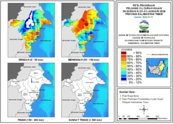 Prakiraan Cuaca Kaltim / Pemprov
