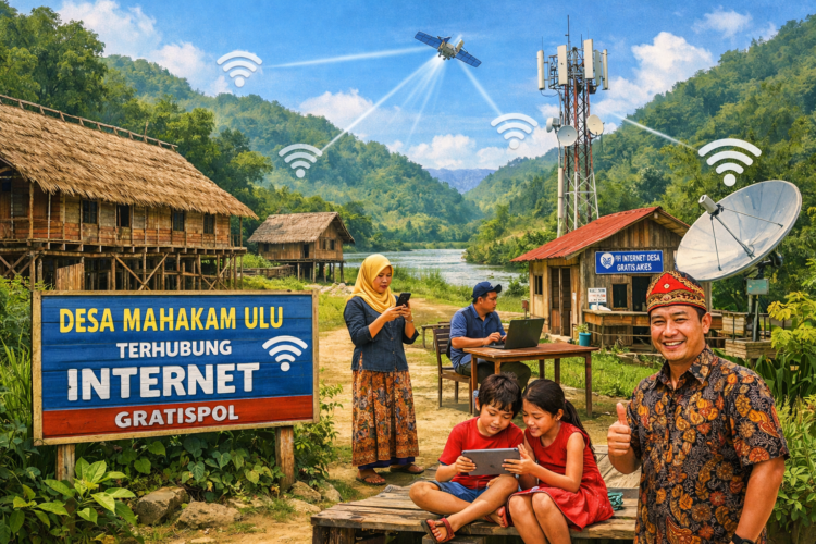Akses digital menjangkau pelosok, 802 dari 841 desa se-Kaltim