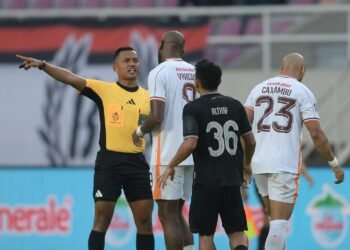 Laga Persis Solo vs Borneo FC di Stadion Manahan yang berakhir dengan skor 0-1 / FB Borneo FC