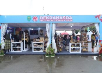 Salah satu stan di Pekan Raya Kaltim 2026 / Pemprov
