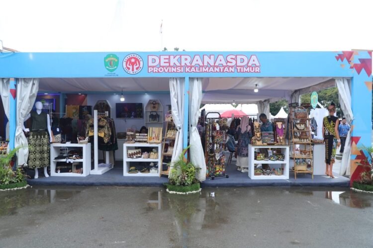 Salah satu stan di Pekan Raya Kaltim 2026 / Pemprov