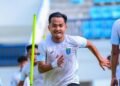 Pemain Persela Lamongan menjalani latihan / Ileague