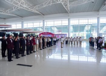 Upacara Penutupan Posko Nataru 2025/2026 Bandara SAMS Sepinggan Balikpapan