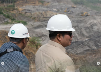 Dinas Energi dan Sumber Daya Mineral (ESDM) melakukan peninjauan mendalam ke lokasi Izin Usaha Pertambangan (IUP) batu bara milik PT Supra Bara Energi (SBE) di Kabupaten Berau / Pemprov